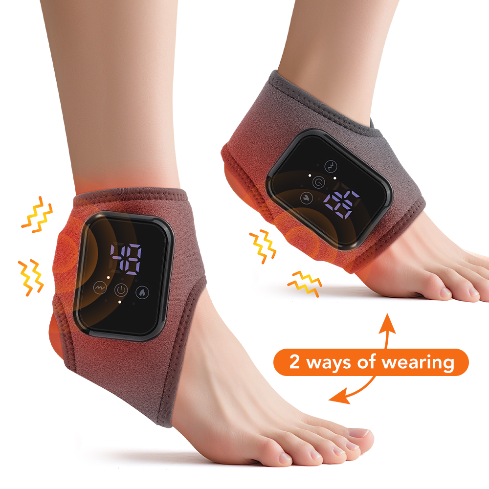 Ankle Brace Support - Electric Ankle Brace Foot Heat Massager