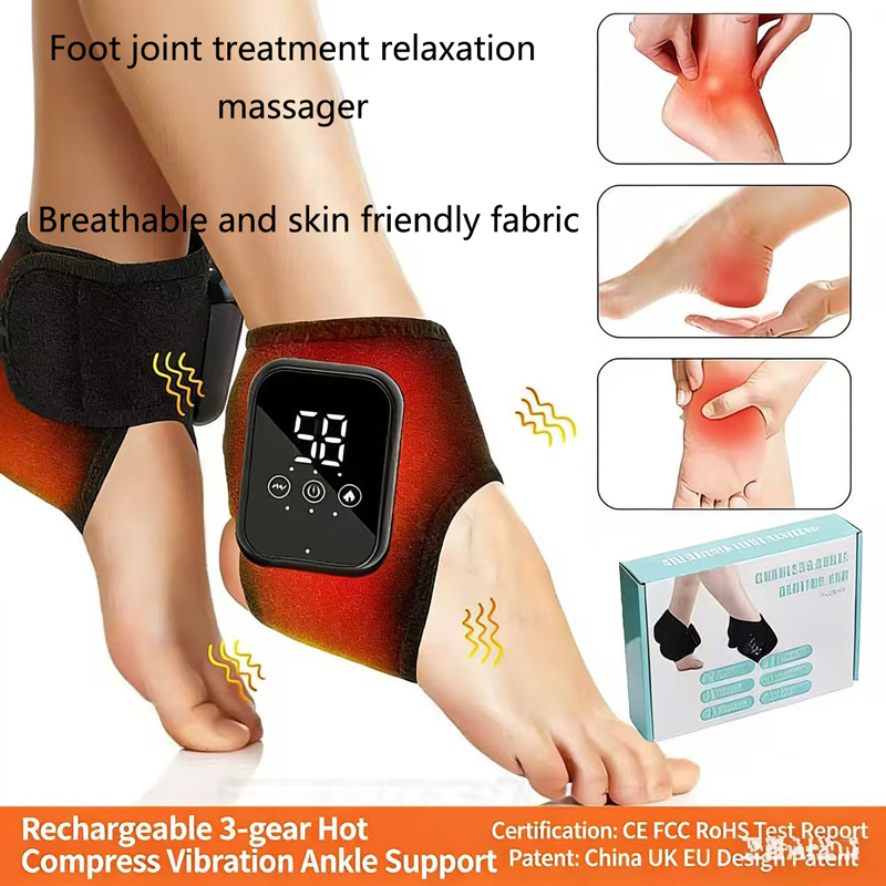 Heated Foot Massager Electric  - огляд і ціна Ankle Brace Support