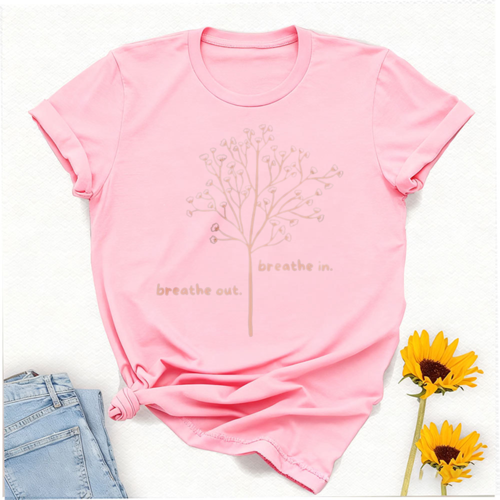 Breathe in Breathe Out T-Shirt - огляд і ціна Your Health Wellness
