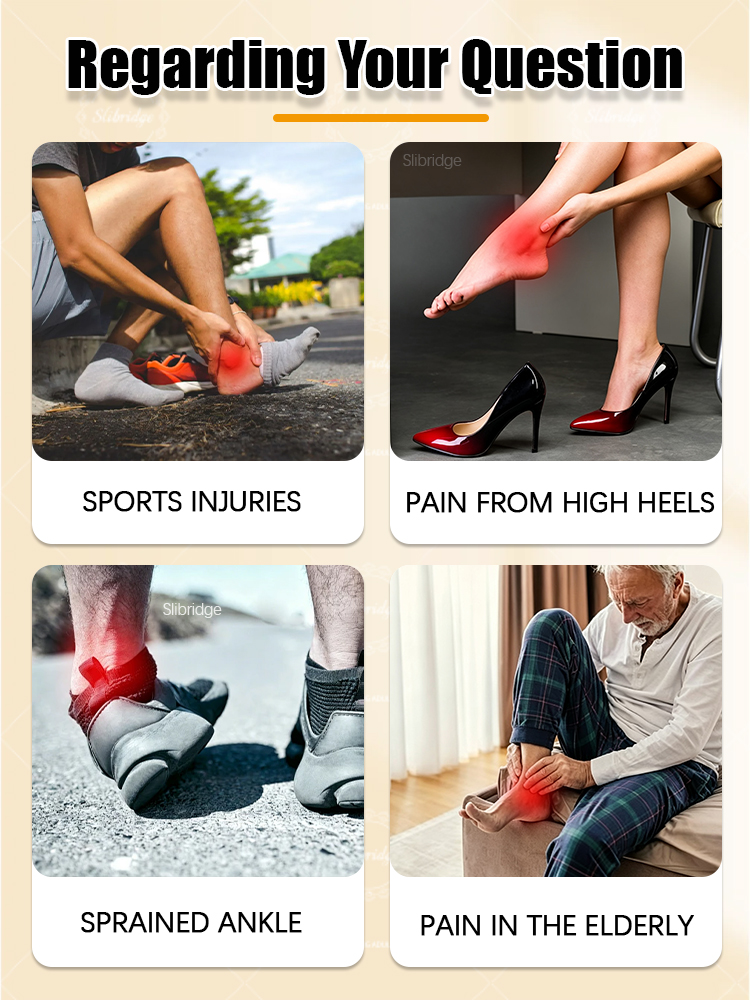 Portable Heated Ankle Massager - огляд і ціна Ankle Brace Support