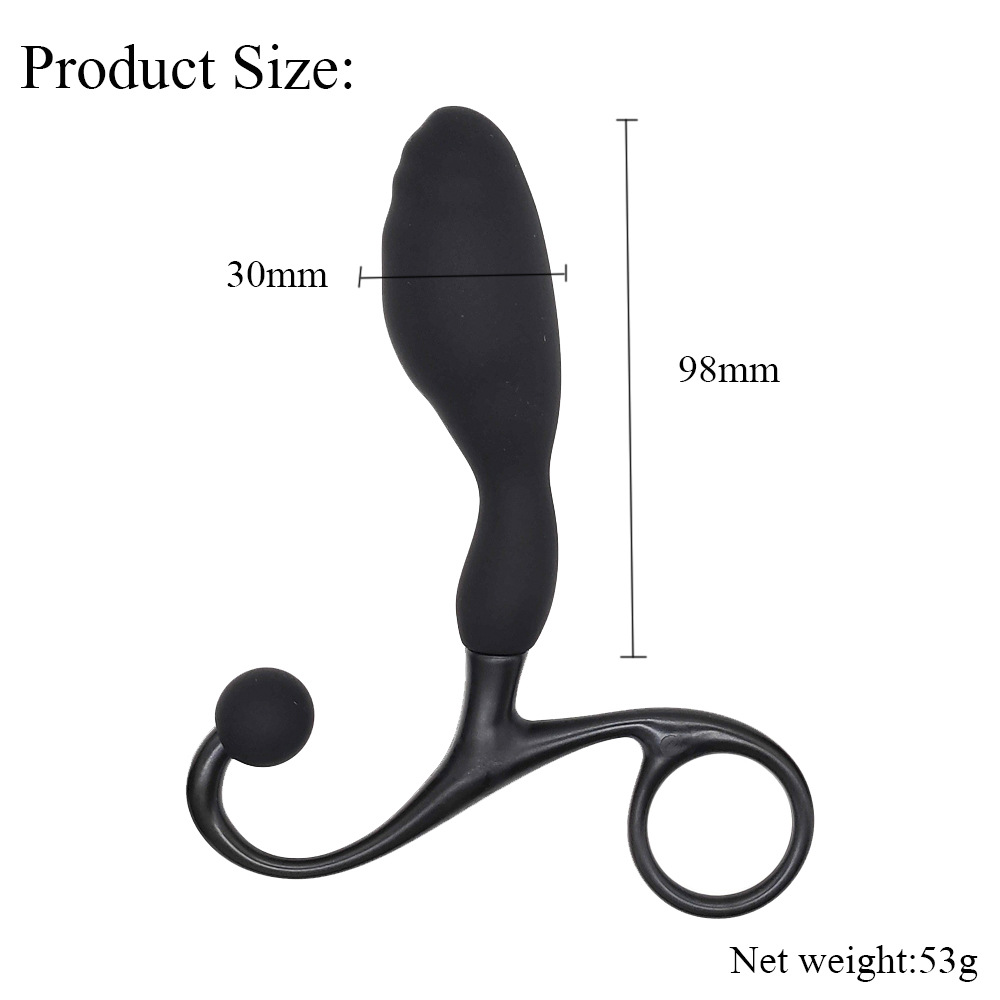 Ergonomic Silicone Prostate Ma - огляд і ціна Wellness Health. Ring